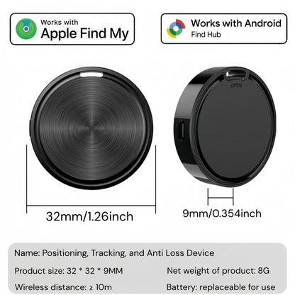 Rastreador para mascotas compatible con Android y Apple
