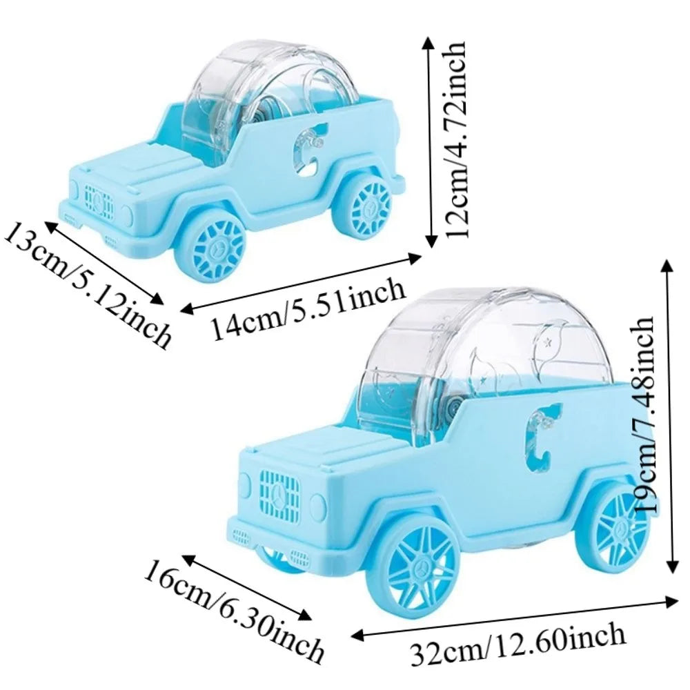 rueda para hamster forma auto