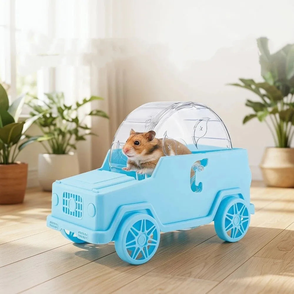 rueda para hamster forma auto