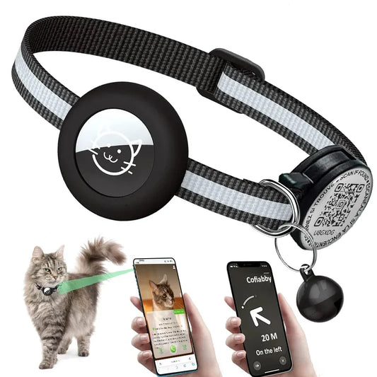 collar para gatos con funda para Airtag/GPS